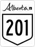 Highway 201 shield