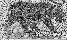 Az atlasz-medvét így ábrázolta a római birodalom