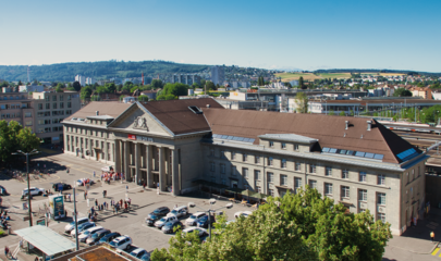 Bieler Bahnhof von 1923