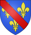 Escudo de armas de los duques de Borbón (Siglos XIV-XVI).