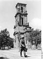 Die Ruine der Garnisonkirche an der Breiten Straße (1960)