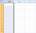 Miniatura para Columna (base de datos)