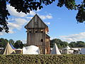 Burgturm des Castrum Vechtense am Tag der Einweihung (28. September 2013)