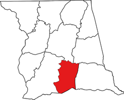 Location of Cheek Creek Township in Montgomery County