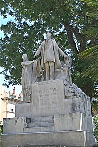 Monument à Frédéric Chevillon, place de la corderie - Henri Bergasse