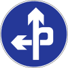 Proceed straight and turn left via ramp of Cloverleaf interchange