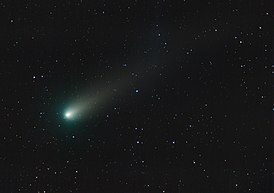 Снимок кометы Джакобини — Циннера 2018 года