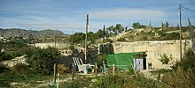 Cueva hiladora en Crevillente (España).