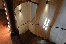 Escalier du pavillon.