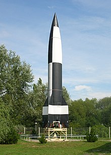 V-2 Rocket in the Peenemunde Museum Fusee V2.jpg