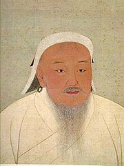 Genghis Khan, the first Mongol Emperor Genghis khan.jpg