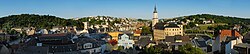 Greiz viewed from the "Oberes Schloss" ("Upper Castle")