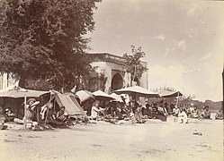जमालपुर में फकीरों का डेरा, सन् 1880 का चित्र