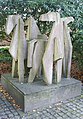 Pferde, Beton-Skulptur beim alten Rathaus in Ganderkesee