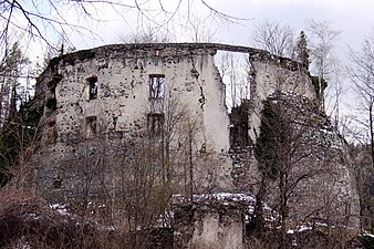 Die Burgruine Stickelberg