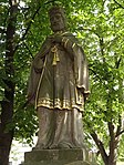 Hostomice - socha svatého Jana Nepomuckého (5).JPG