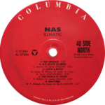 Illmatic album by Nas 40 Side North 1st US vinyl edition.png