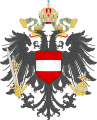 Kleines Wappen der im Reichsrat vertretenen Königreiche und Länder (Österreichische Länder, Cisleithanien) 1915–1918