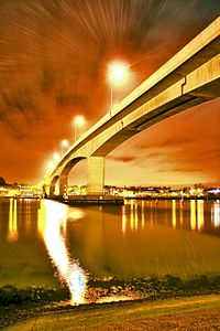 The Itchen Bridge in Southampton