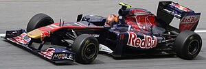 Jaime Alguersuari Malesian GP:ssä.