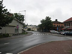 Le centre de Kangasniemi.