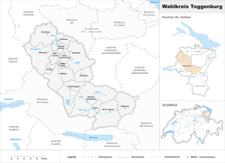 موقعیت Toggenburg