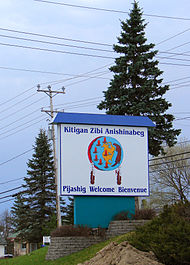 Welcome sign