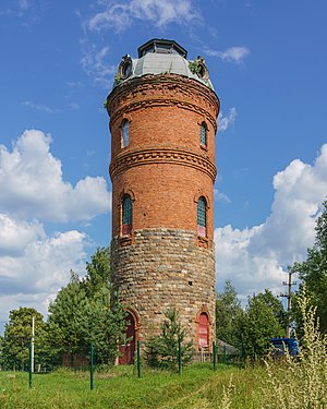 29. Водонапорная башня в Куженкино, Бологое-Полоцкая железная дорога, Тверская область Автор — A.Savin