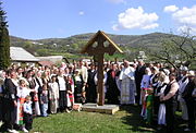 Consecration of a wayside cross