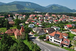 View of the town