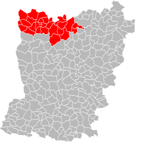 Localisation de Communauté de communes du Bocage mayennais