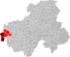 Localisation de Communauté de communesdu pays de Seyssel