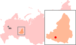 Položaj Ekaterinburga i Sverdlovske oblasti u Rusiji