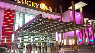 Lucky one mall is one of the largest shopping malls in Pakistan with an area of about 3.4 million square feet.[294][295]