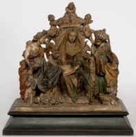 Education of the Virgin (polychrome terracotta, 1689-1706) by Luisa Roldán