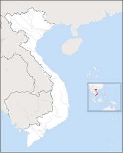 Location of Vietnam