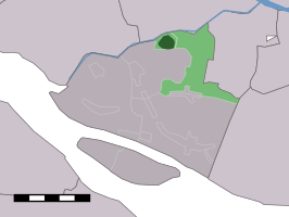 Kaart van Nieuw-Beijerland
