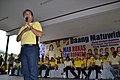 Kerajaan Filipina Mar Roxas bercakap, pada 2016.