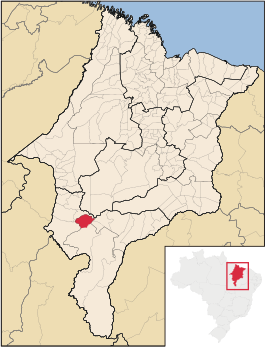 Kaart van Feira Nova do Maranhão