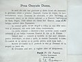 Document de arhivă prin care preotul Popescu solicita donarea de fonduri pentru terminarea lucrărilor la biserica cu hramul „Sfântul Mare Mucenic Gheorghe”