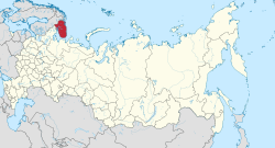 Lage innerhalb Russlands