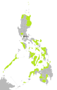 Map of Domestic Destinations of NAIA.