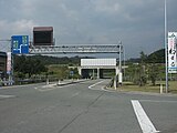 尾花沢北IC出入口 尾花沢新庄道路