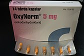 5mg Oxycodone hard capsules