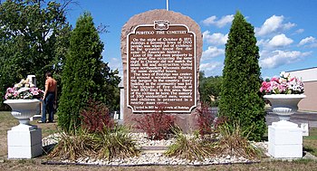 English: The memorial for the victims of the a...