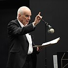 Composer and conductor Maxwell Davies in 2012