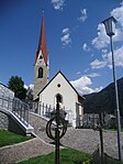 Pfarrkirche St. Jakob mit Friedhof