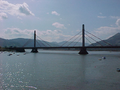 El puente nuevo de Colindres (Cantabria).