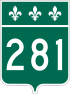 Route 281 shield