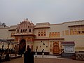 Ram Raja Temple is situated at Orchha in Madhya Pradesh, India